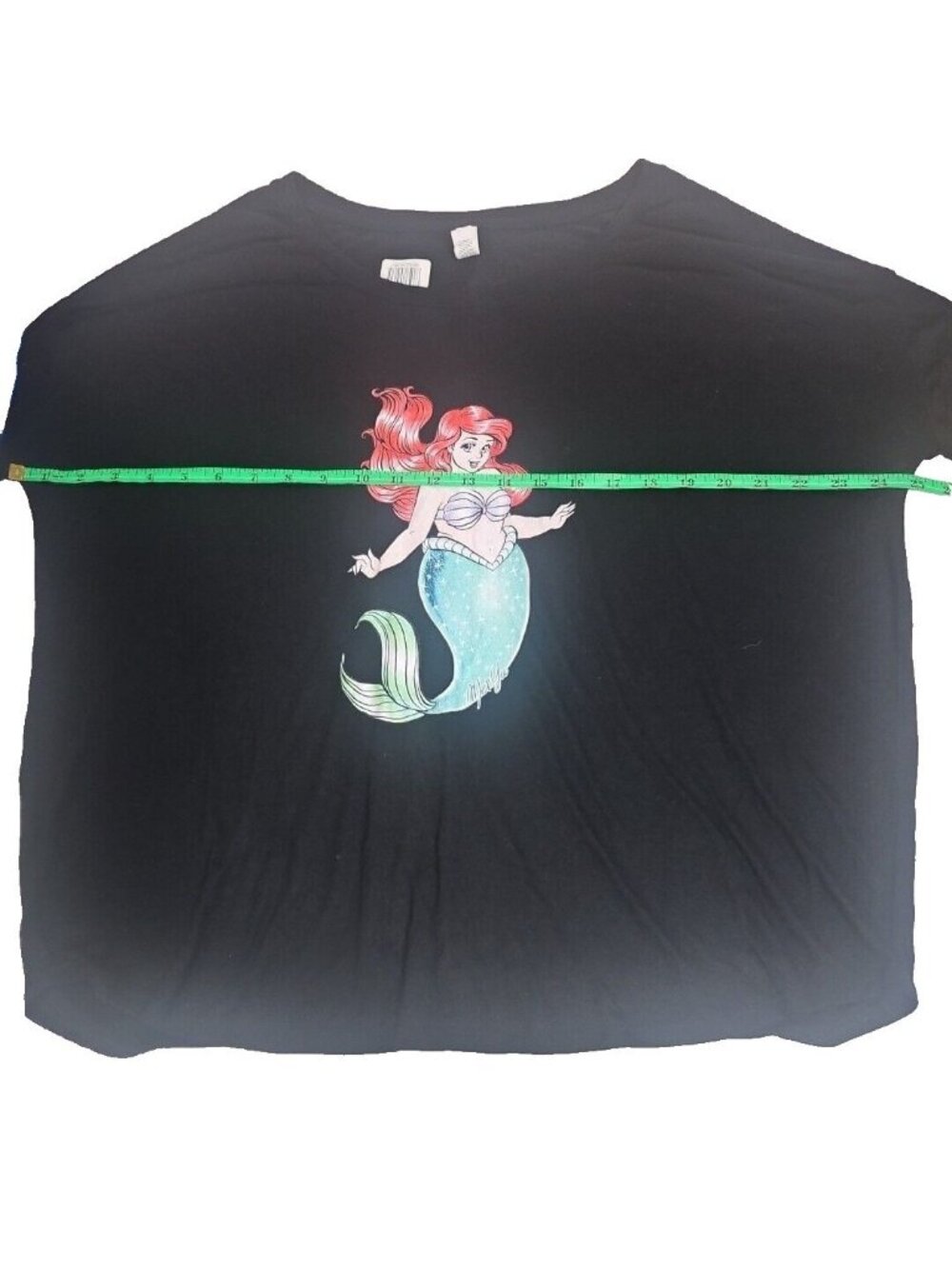 Disney Ariel Little Mermaid Sweatshirt Womens XL Bella Canvas Graphic Pullover - Picture 5 of 9